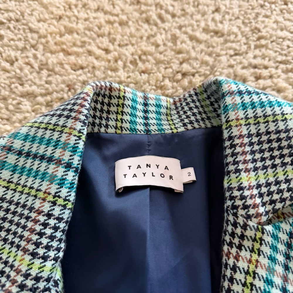 Tanya Taylor Mercer plaid blazer - Picture 5 of 9